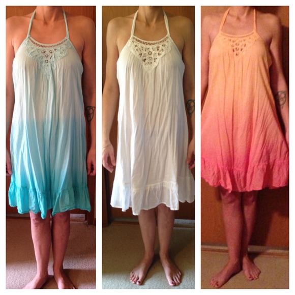 Three dresses by L.E.I.