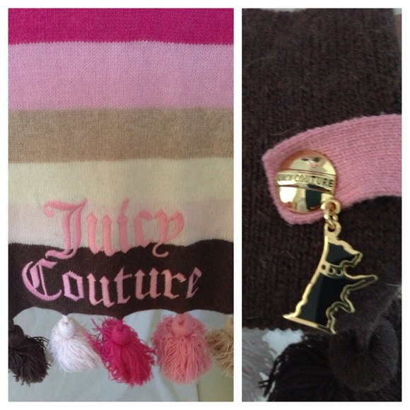 Extremely Long Juicy Couture Scarf 🐝 - Picture 2 of 3