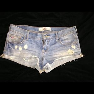 Hollister denim shorts