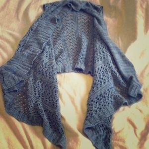 Gray Knit Vest