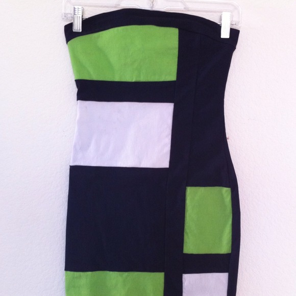 Color block dress