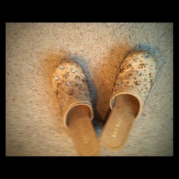 Clogs with Rhinestones..