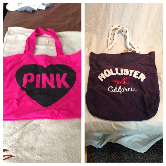 Holister and Pink bag Bundle