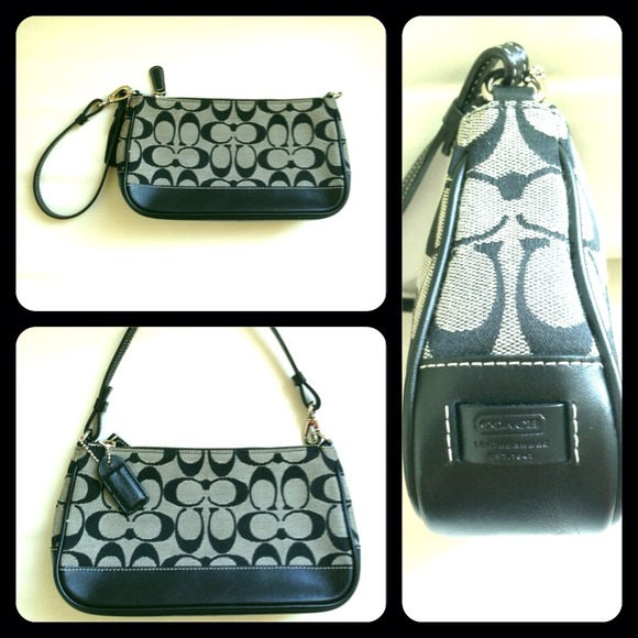 💯Authentic Coach Black Demi Purse - Picture 2 of 4