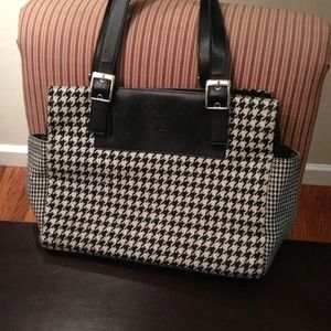 Reduced $- Ralph Lauren houndstooth purse
