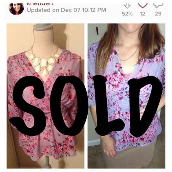 Express Tops - 🎉HOST PICK x2🎉 Floral Blouse