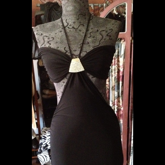 Black mini dress👗NEVER WORN👗