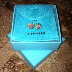 Tiffany & Co Authentic Knot Earrings