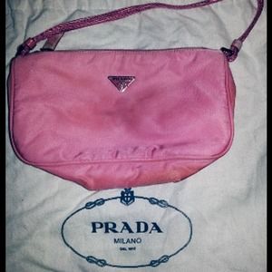 **prada small handbag-100%Auth