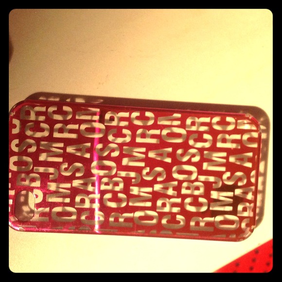 Pink Marc Jacobs iPhone 4/4s case