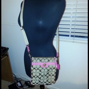 Authentic Cross-body Coach Purse