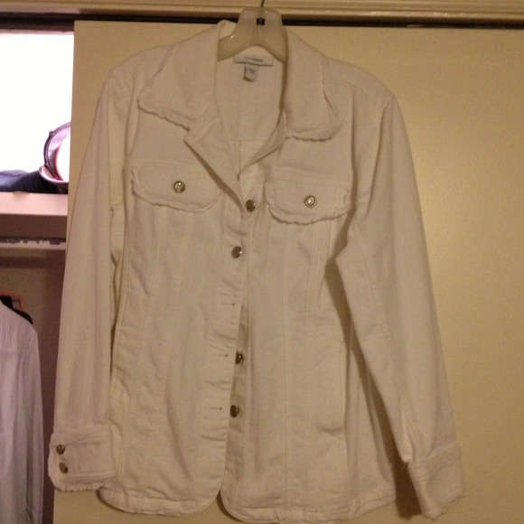 White blazer