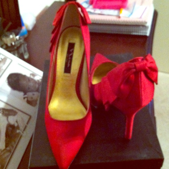 Red Nina shoe, worn couple of times.