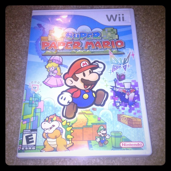 Wii game-Super Paper Mario