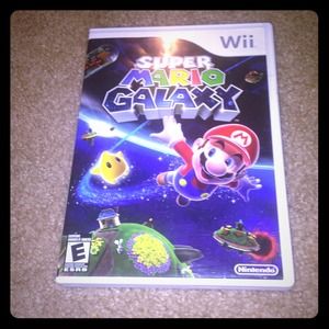 *RESERVED*Wii games-Super Mario Galaxy
