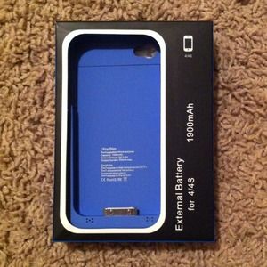 External battery for iPhone 4/4s