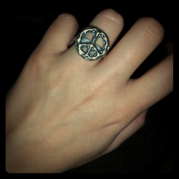 Peace Sign Ring