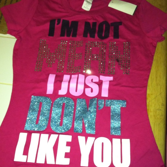Small hot pink t shirt