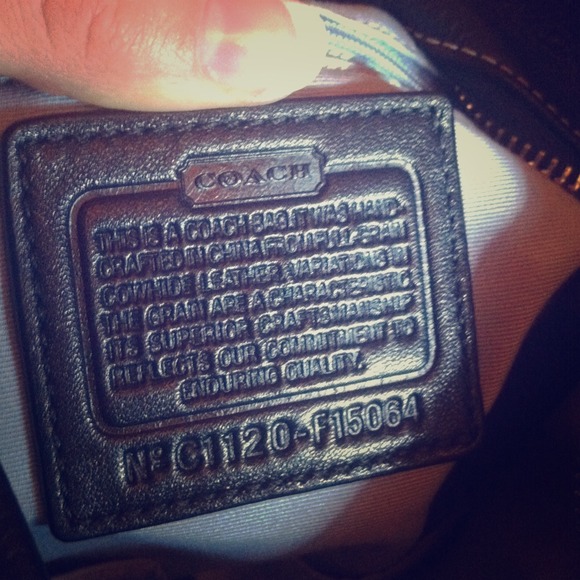 More pictures of Coach black leather purse bag