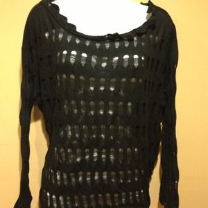 🌀SOLD🌀Black knit top