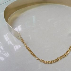 Gold Metal Belt
