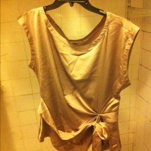 Gold blouse
