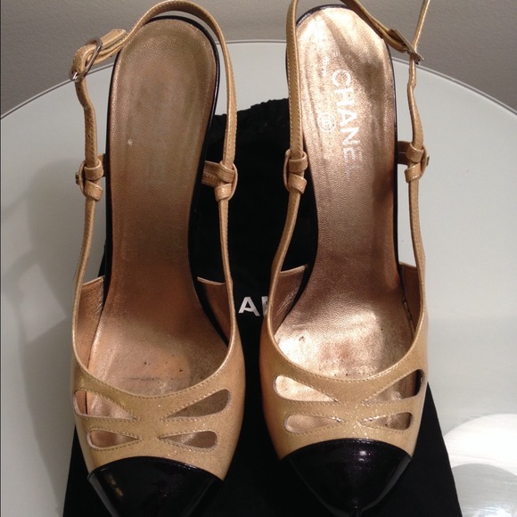 Chanel Platform Slingback