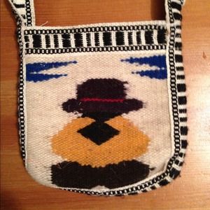 Brand New Mexican Hand Made Indian wool purse