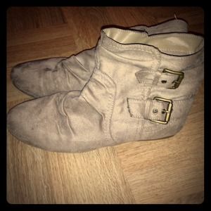 Tan boots