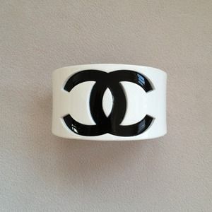 Chanel fashion cuff bracelet.