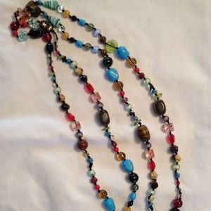 Cookie Lee Gem Stone Necklace