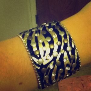 Zebra stripe bracelet