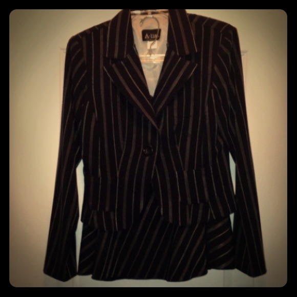 Pinstripe suit