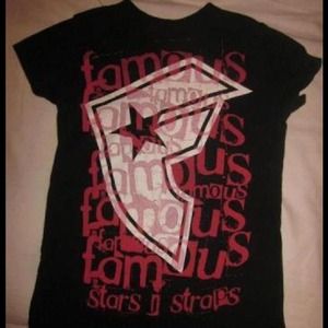 Famous stars and straps shirt xs