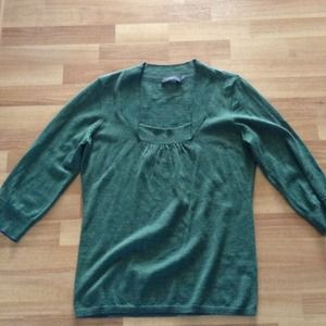 Green and grey Shirt from The Limited! Size L