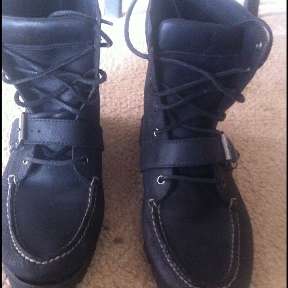 Black Polo boots