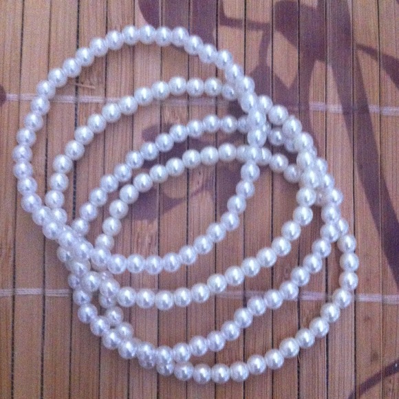 4 Pearl Bracelets