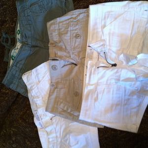 Four pair of shorts
