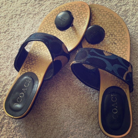 Coach sandals