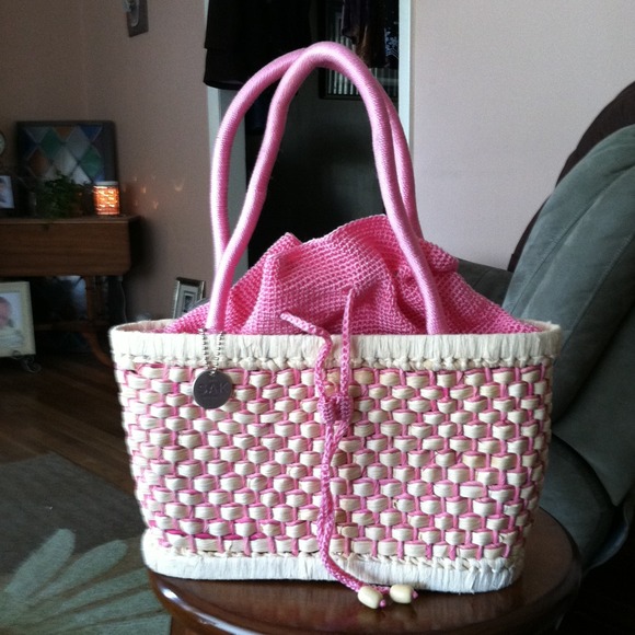 Reduced!!  Sak Straw Bag