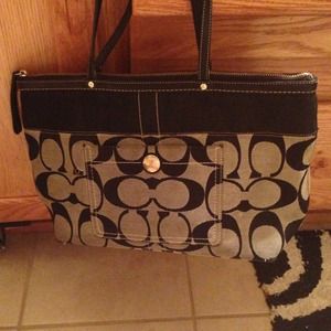 Authentic coach purse