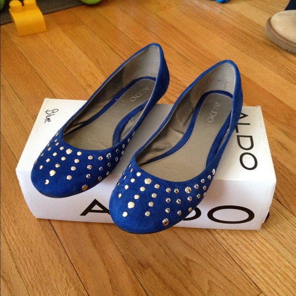 💜💜💜Aldo Blue flat shoes - Picture 3 of 3