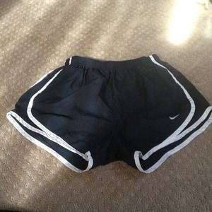 Navy Nike running short