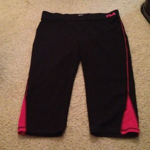 Fila work out Capri pants