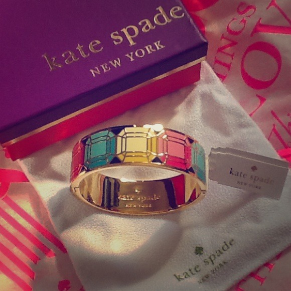 kate spade Jewelry - 🎀Kate Spade🎀 On The Rocks Hinged Bangle BNWT