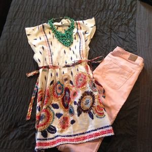 AE Skinny Pale Pink Jeans