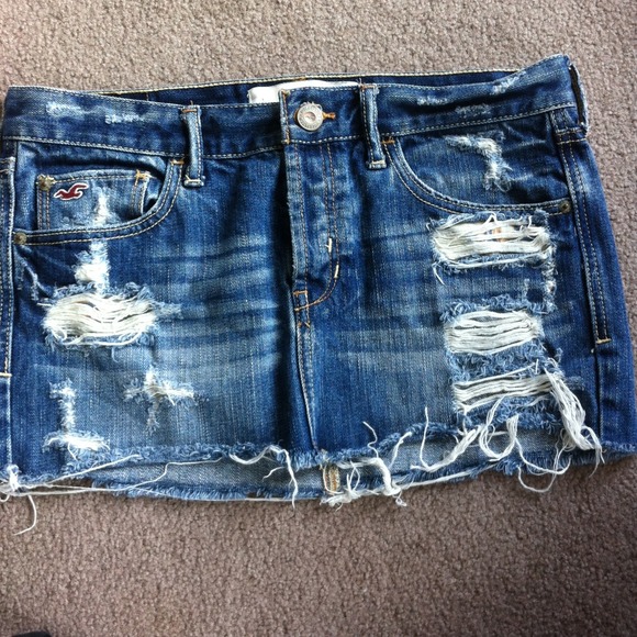 Jean skirt - Picture 1 of 3