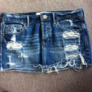Jean skirt