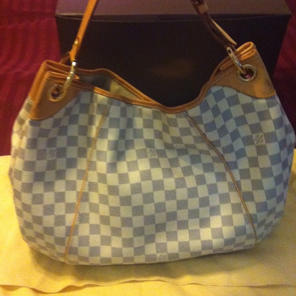 SOLD***Authentic-Galleria PM Damier Azur - Picture 3 of 4