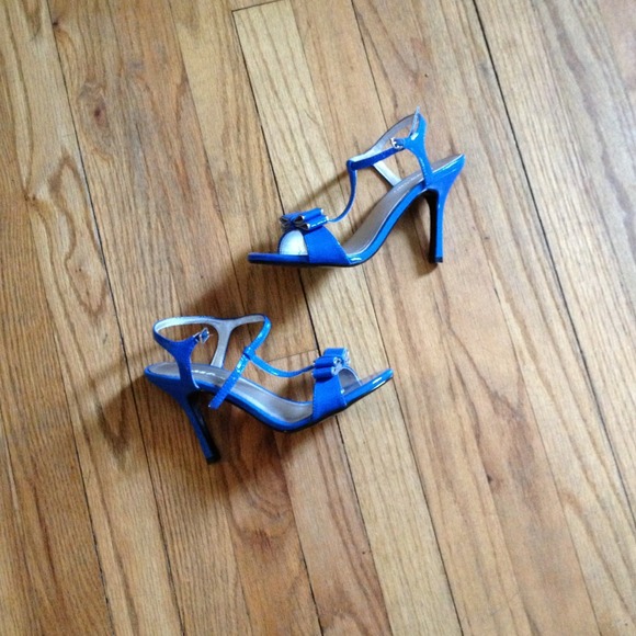 Blue heels
